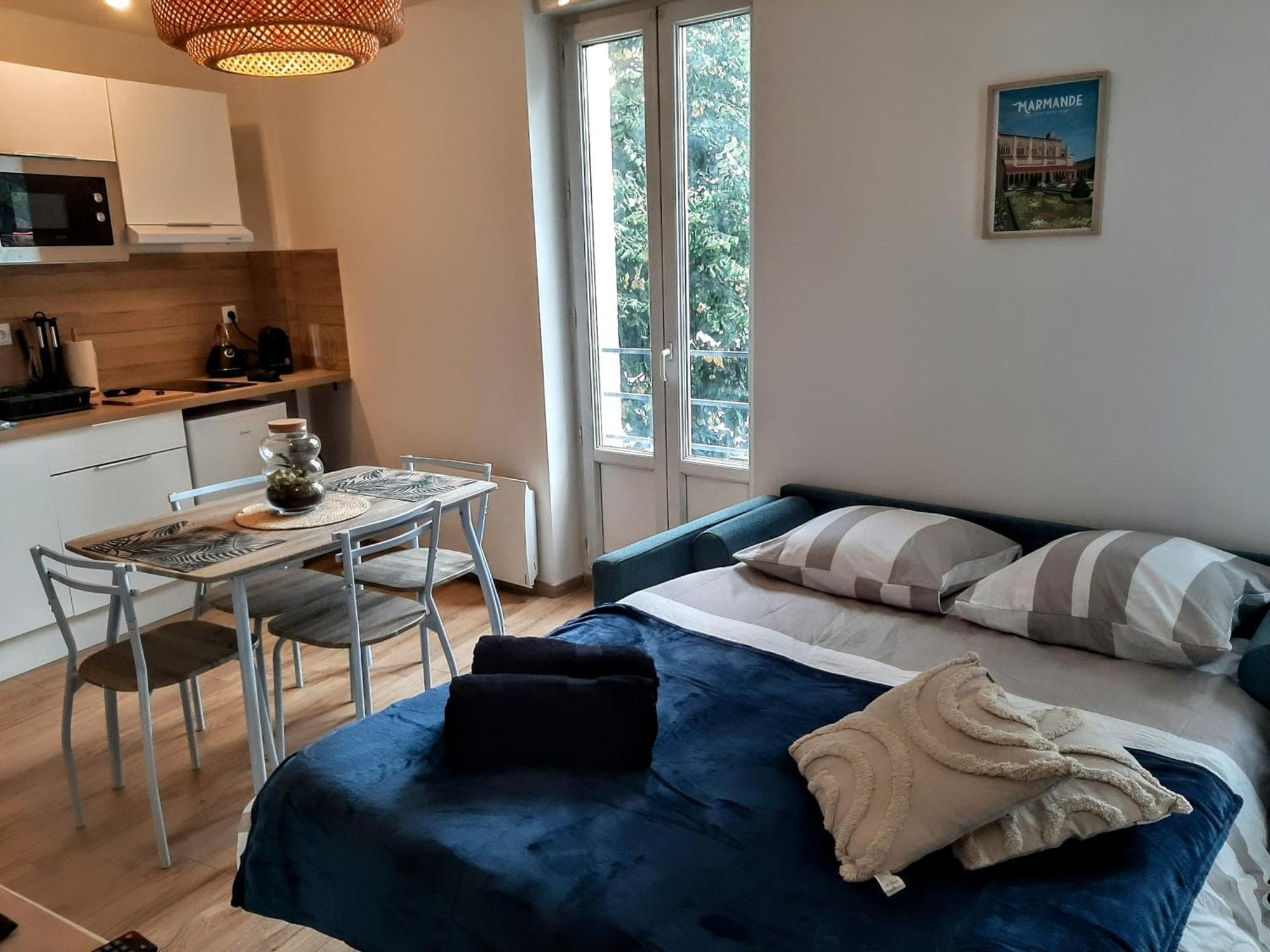 Les Apparts De Marmande - Appart Cosy, Centre De Марманд Екстериор снимка