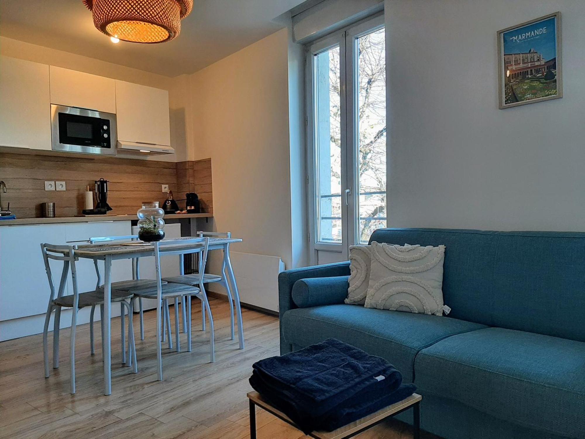Les Apparts De Marmande - Appart Cosy, Centre De Марманд Екстериор снимка